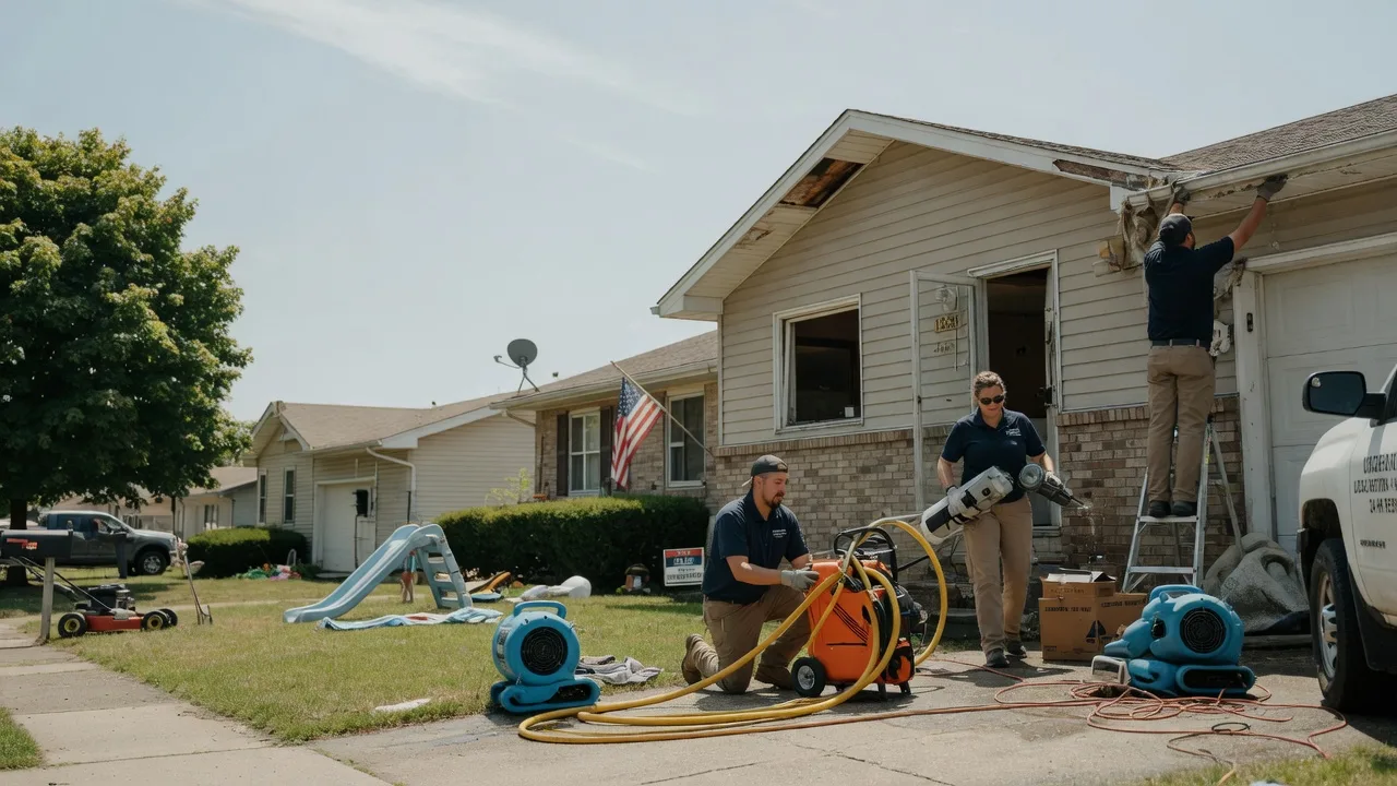 Water Damage Restoration in Saunemin, IL near me